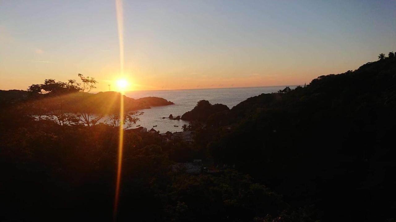 ホテル Casa Sakal Puerto Ángel エクステリア 写真